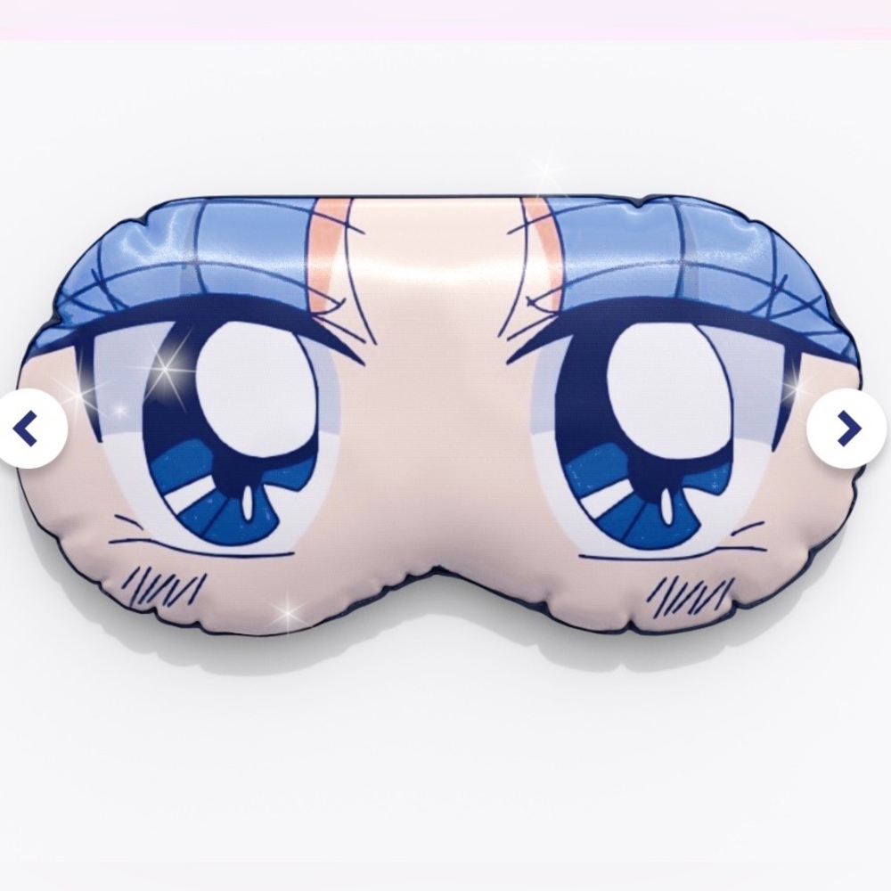 New Not Pot Anime Silk Sleep Mask